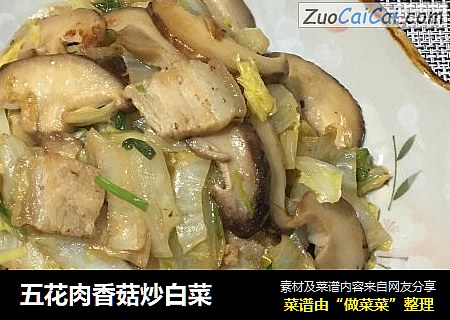 五花肉香菇炒白菜封面圖