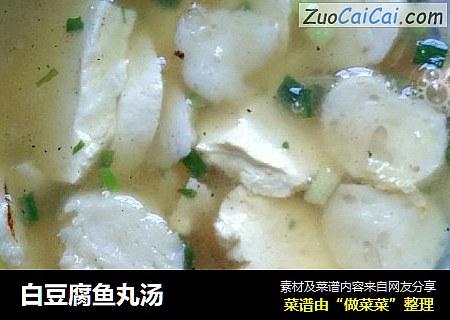 白豆腐魚丸湯封面圖