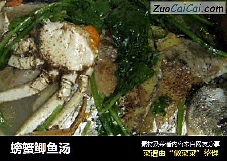 螃蟹鲫魚湯封面圖