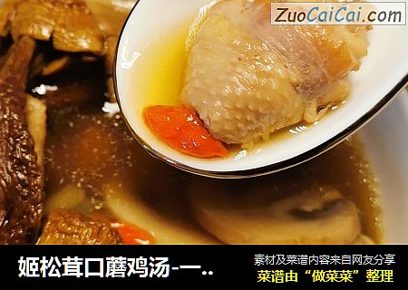 姬松茸口蘑鸡汤-一口寻鲜