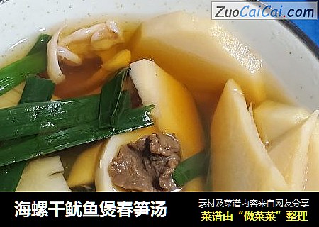 海螺幹鱿魚煲春筍湯封面圖