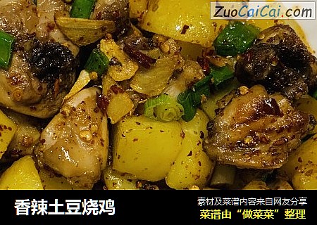 香辣土豆烧鸡杨丽的家常菜谱版