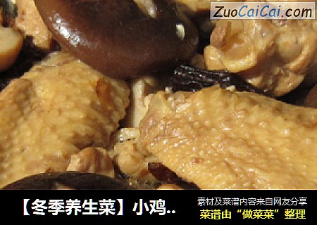 【冬季養生菜】小雞炖蘑菇封面圖