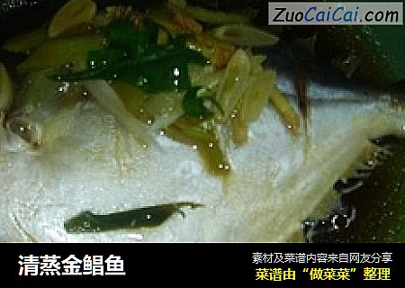 清蒸金鲳魚封面圖