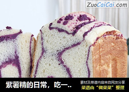 紫薯精的日常，吃一次就愛上的紫薯吐司封面圖