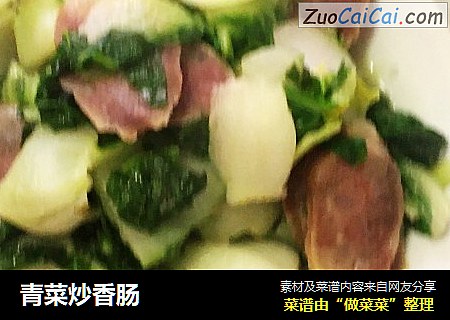青菜炒香腸封面圖
