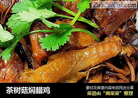 茶樹菇焖臘雞 封面圖