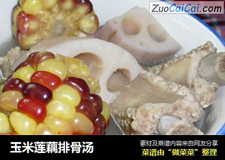 玉米蓮藕排骨湯封面圖