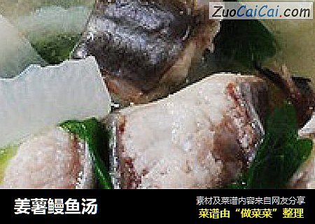 姜薯鳗魚湯封面圖