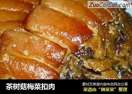 茶樹菇梅菜扣肉封面圖