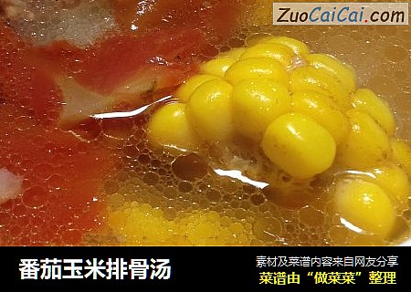 番茄玉米排骨湯封面圖