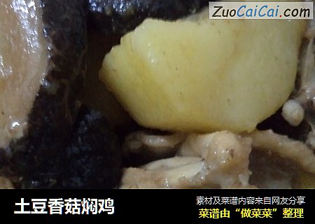 土豆香菇焖雞封面圖