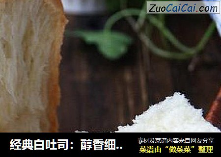 经典白吐司：醇香细腻---庞多米