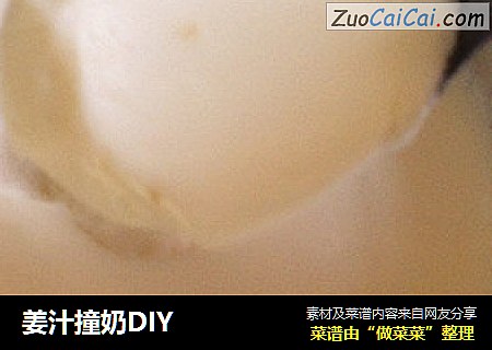 姜汁撞奶DIY封面圖