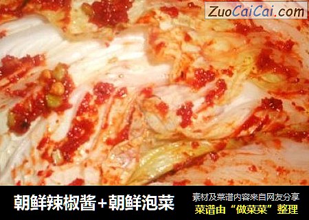 朝鮮辣椒醬+朝鮮泡菜封面圖