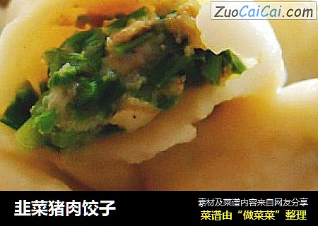 韭菜豬肉餃子封面圖