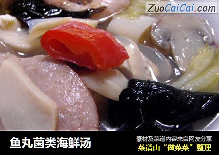 魚丸菌類海鮮湯封面圖