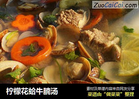 柠檬花蛤牛腩汤