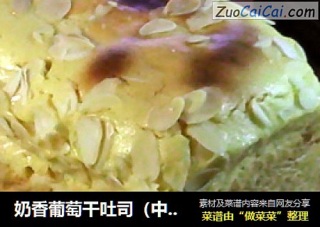 奶香葡萄幹吐司（中種二次冷藏發酵）封面圖