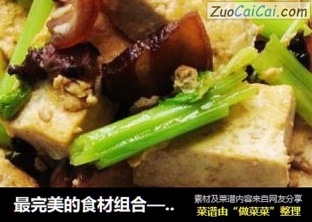 最完美的食材組合——芹菜豆腐封面圖