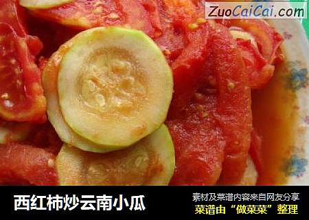 西紅柿炒雲南小瓜封面圖
