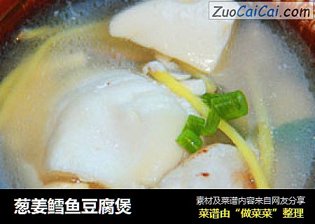 蔥姜鳕魚豆腐煲封面圖