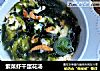 紫菜虾干蛋花汤的做法